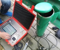 钢质护栏立柱埋深冲击弹性波检测仪